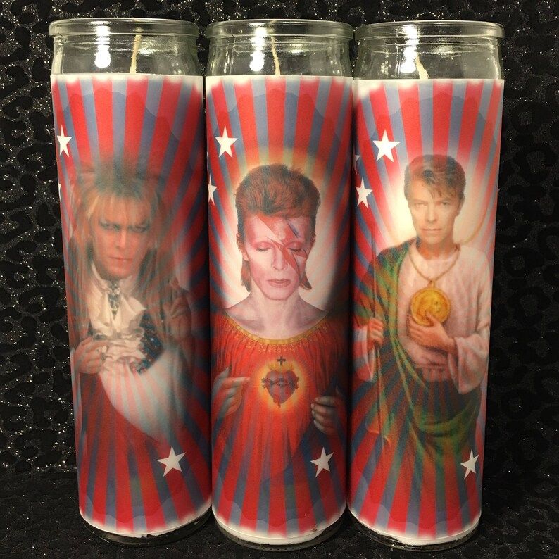 David Bowie Saints Candle Set | Etsy | Etsy (US)