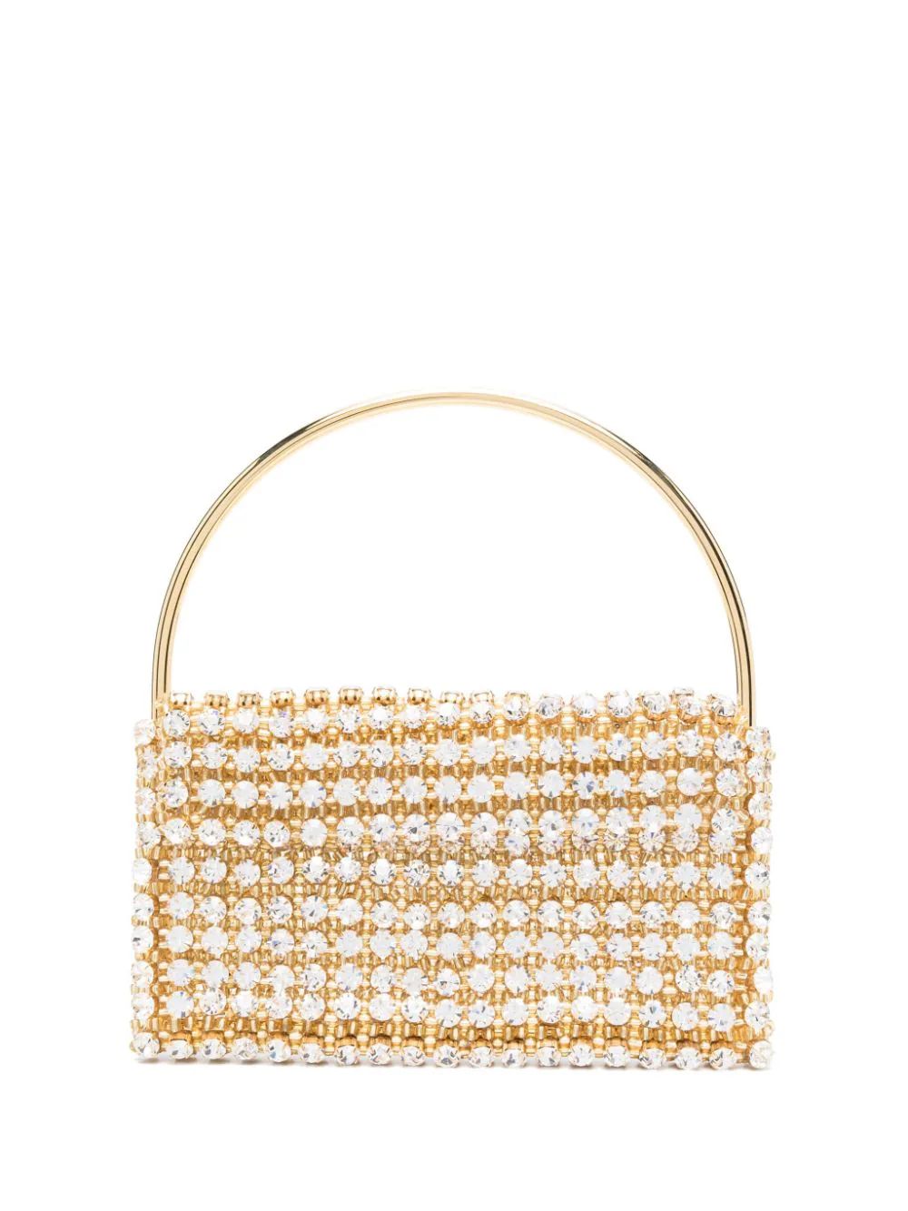 crystal-embellished clutch bag | Farfetch Global