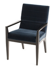 Hardwood Modern Edge Upholstered Dining Armchair | Kitchen & Dining Room | Marshalls | Marshalls