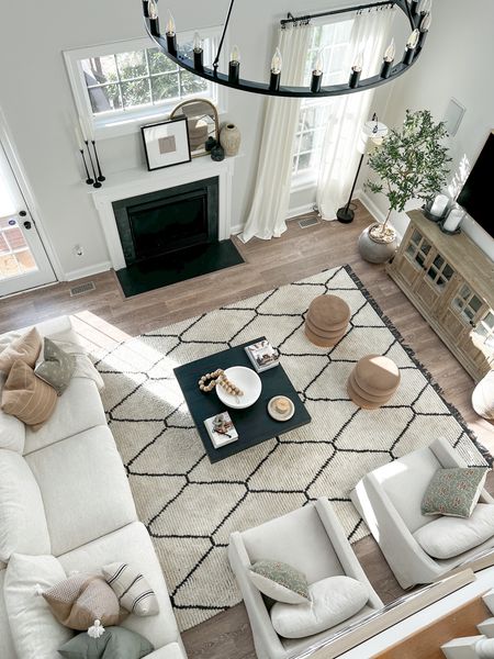 Home decor, living room, family room, neutral home decor, Loloi, pottery barn, Target, sofa, couch, chair, coffee table, ottoman, area rug

#LTKFind #LTKhome #LTKstyletip