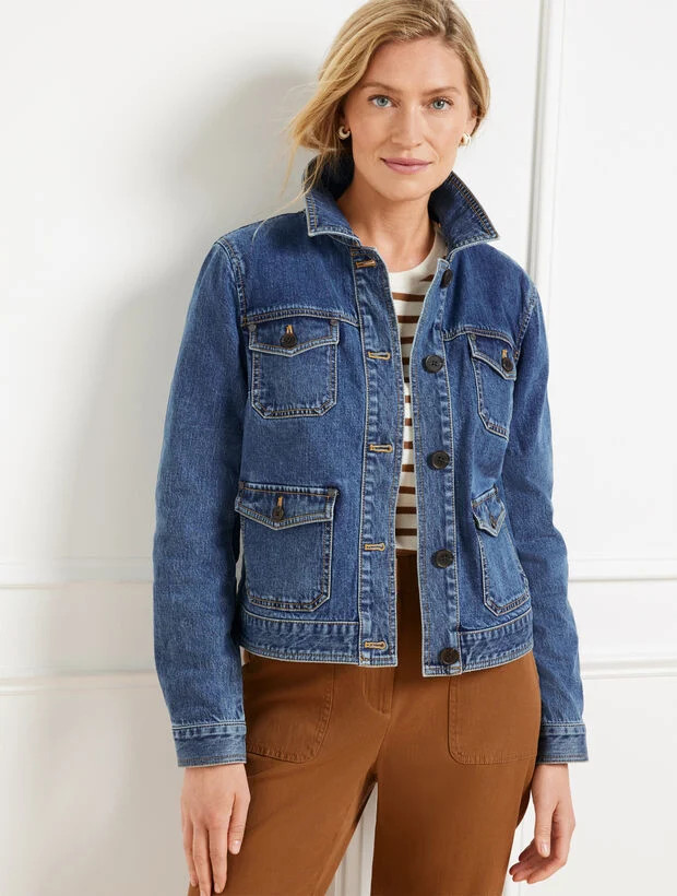 Studio Chore Jacket - Brooklyn Wash | Talbots