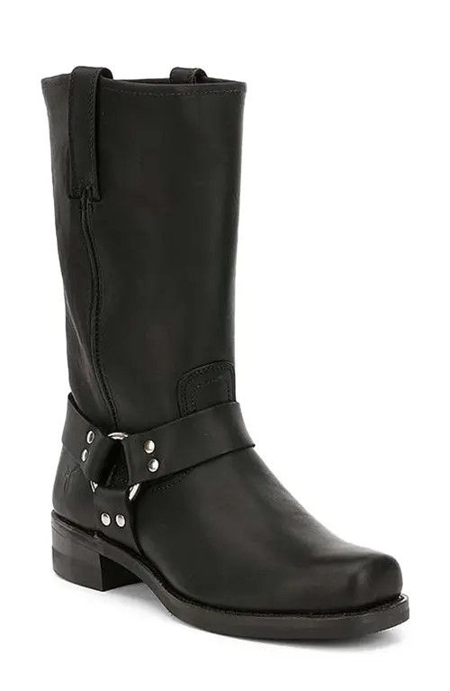 Frye Harness 12R Boot in Black at Nordstrom, Size 7 | Nordstrom