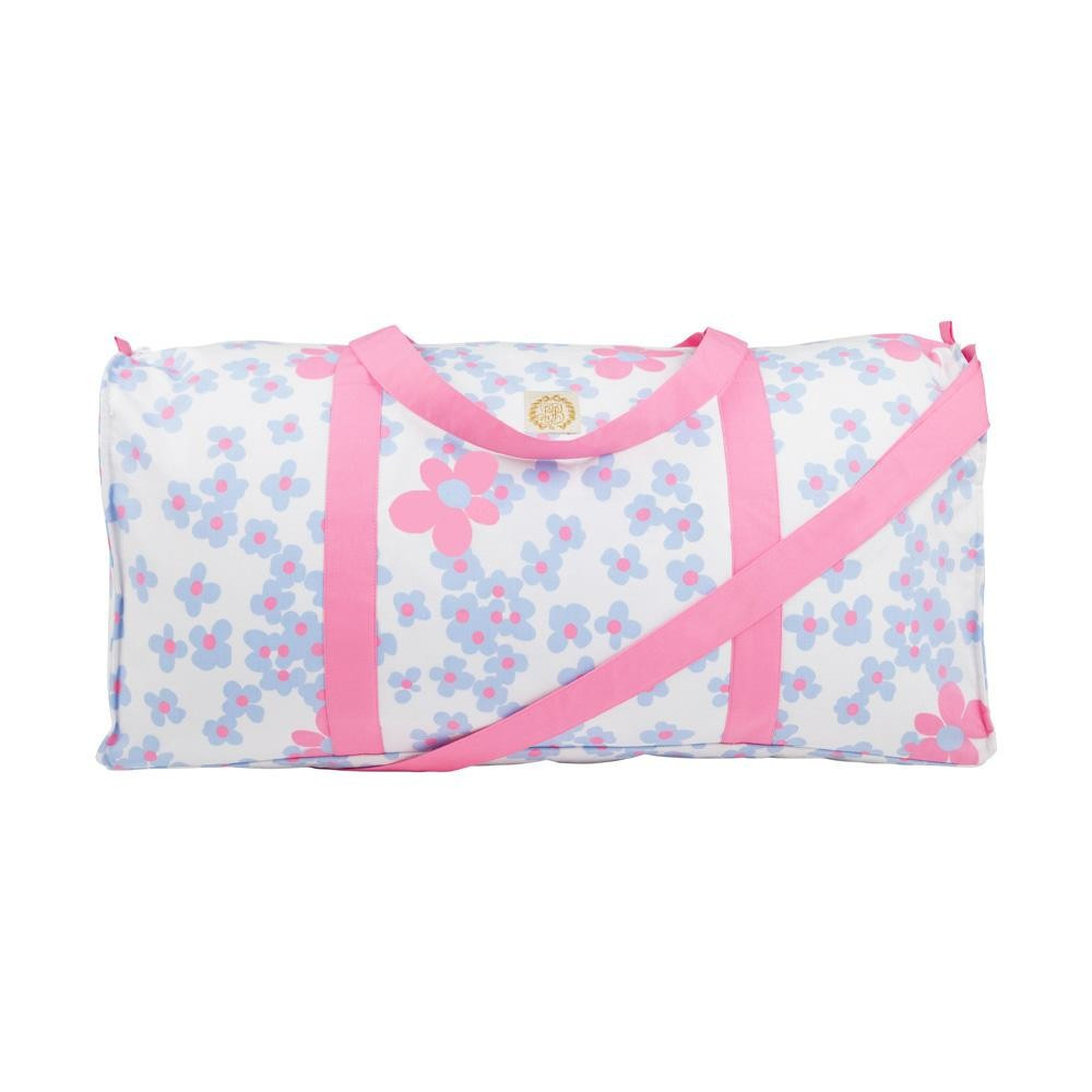 Logan's Long Weekend Bag - Brentwood Blooms with Hamptons Hot Pink | The Beaufort Bonnet Company