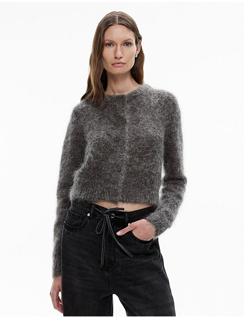 Fluffy Crew Cardigan | David Jones (Australia & New Zealand)