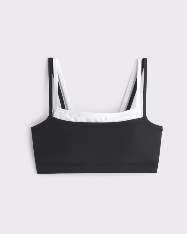 Women's YPB studioFLEX Double-Layered Sports Bra | Women's Active | Abercrombie.com | Abercrombie & Fitch (US)