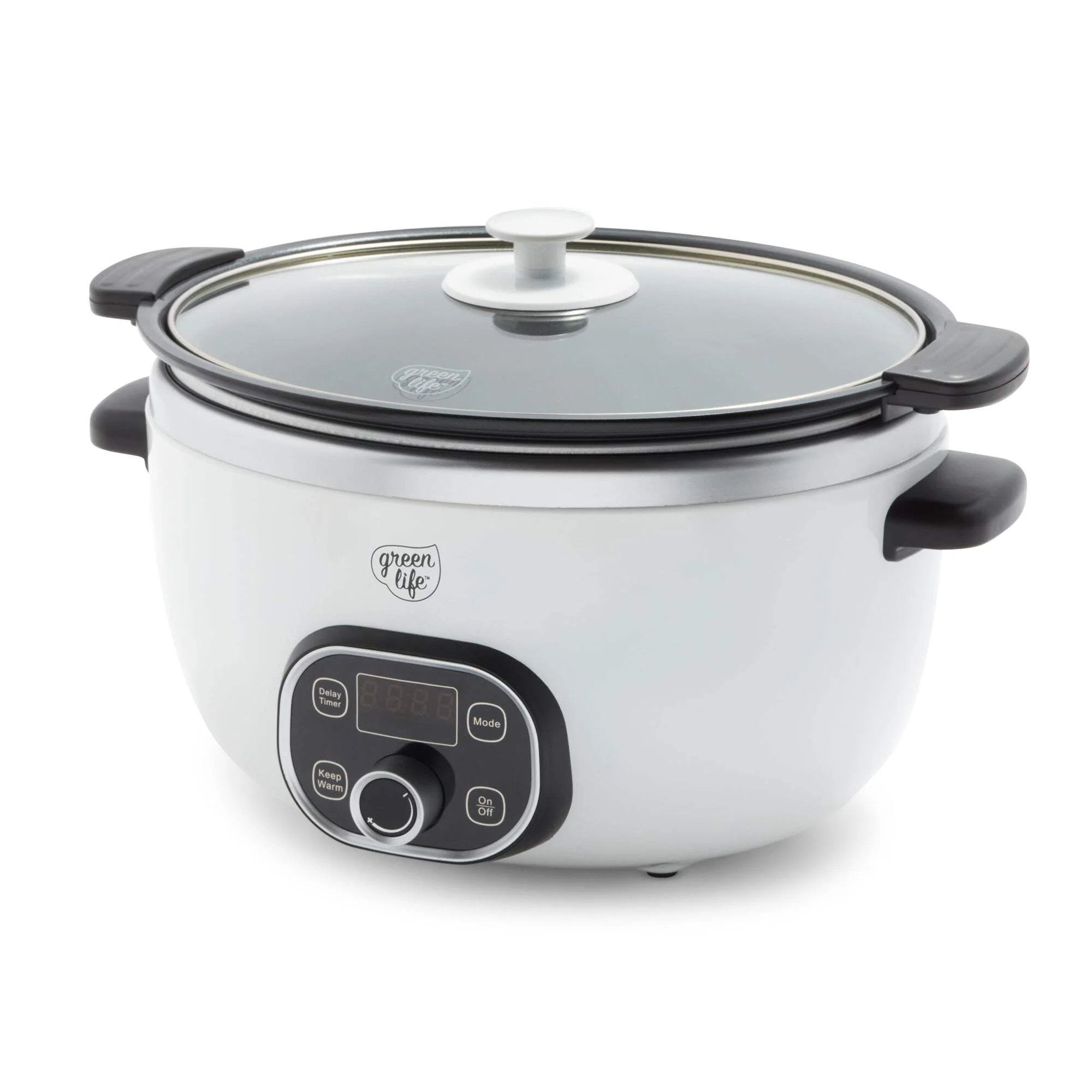 GreenLife 6 Qt Ceramic Nonstick Slow Cooker, Yellow | Walmart (US)