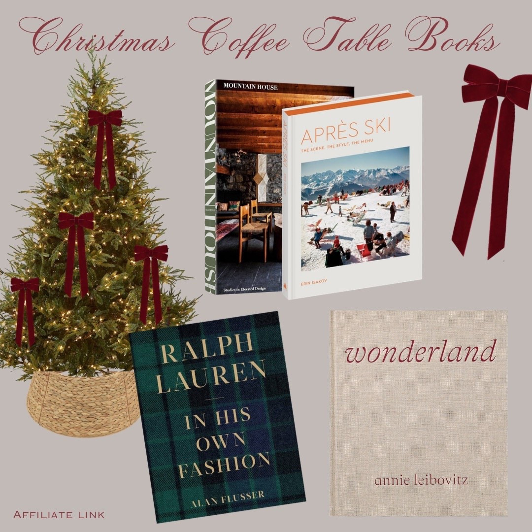 Christmas coffee table books ✨



Christmas decor, holiday decor, Ralph Lauren Christmas, Christmas decorations


#amazon #amazonfinds 

#LTKSeasonal #LTKHoliday #LTKHome