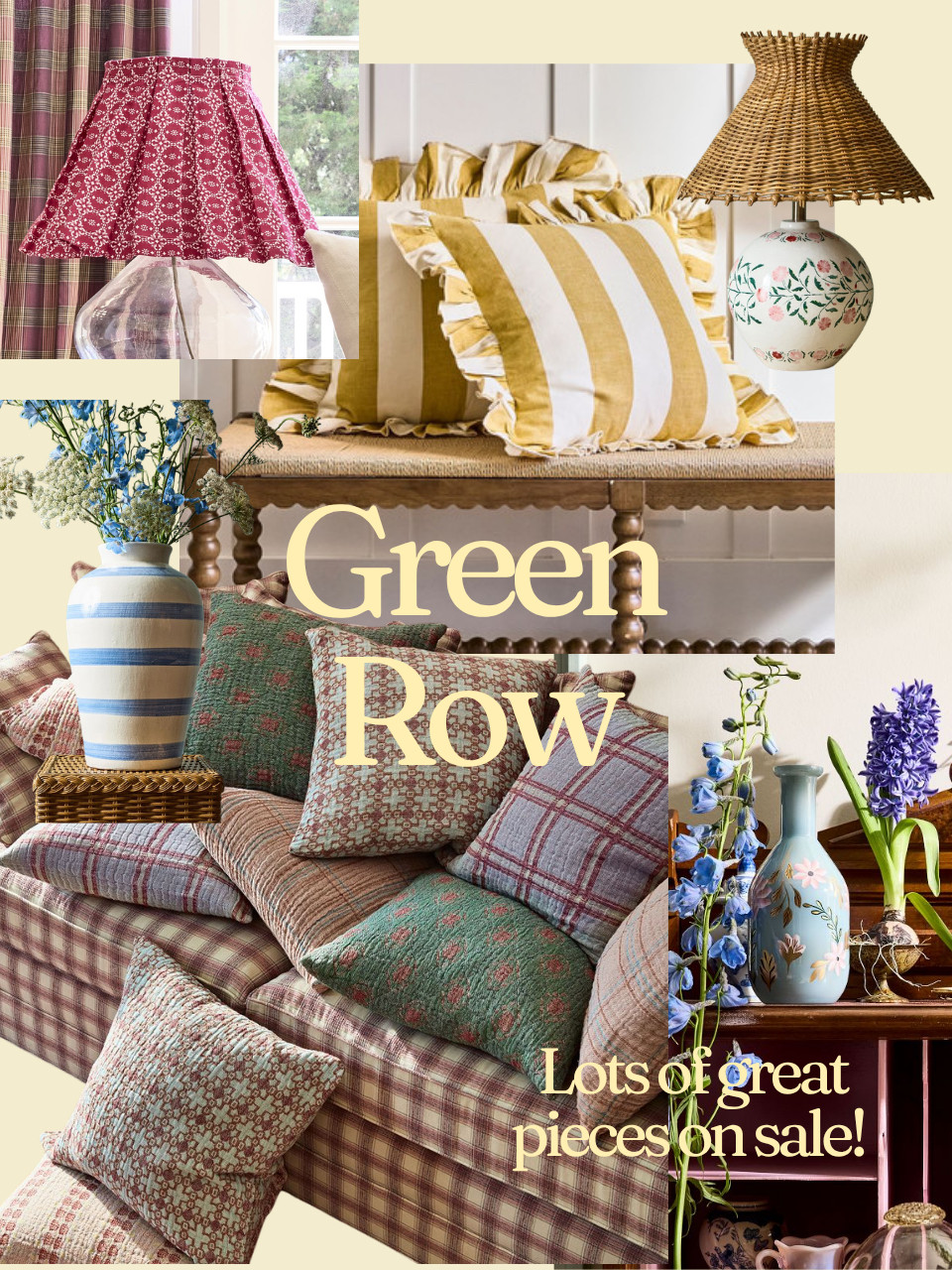 Green Row obsession grows! Love sourcing home decor from Green Row!  

 