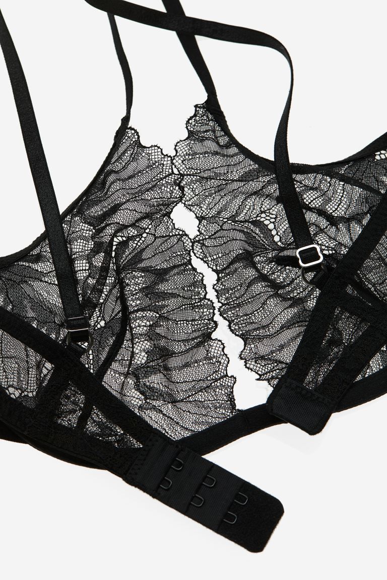 Non-padded Underwire Lace Bra | H&M (US + CA)