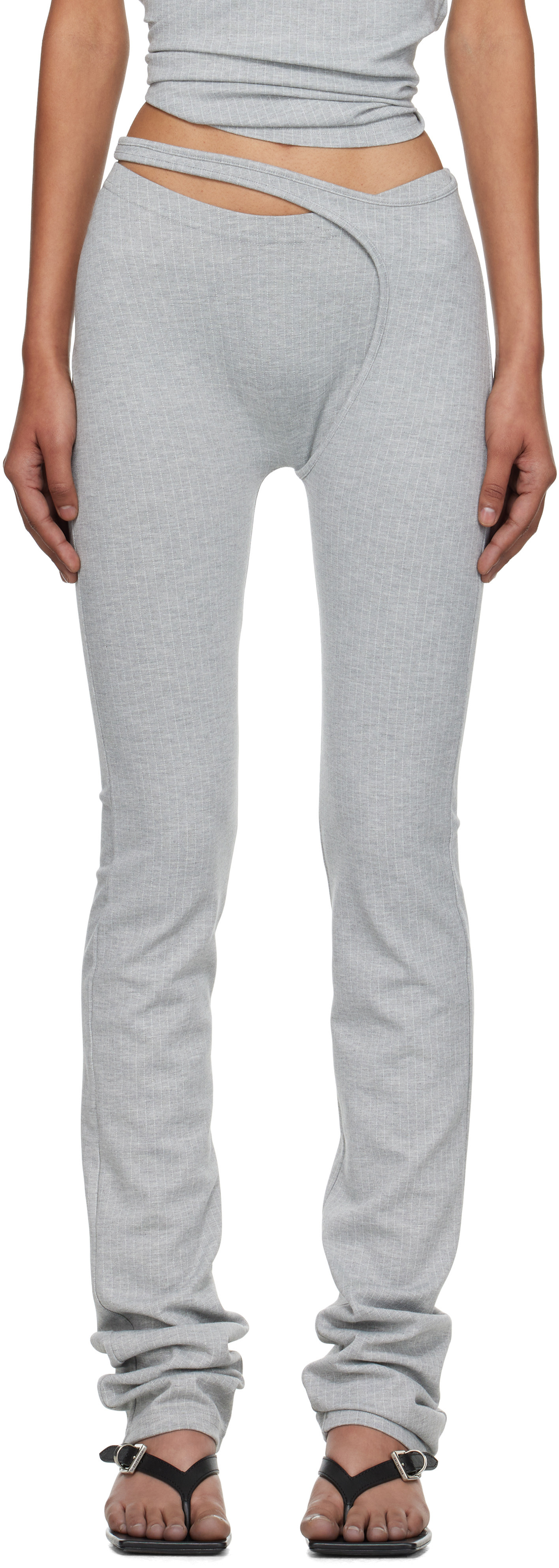 Ottolinger Gray Ada Leggings | SSENSE