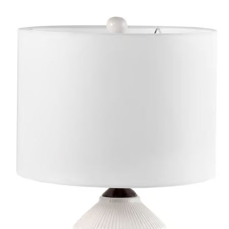 Cream 24-inch Bridget Ceramic Table Lamp | Rugs USA