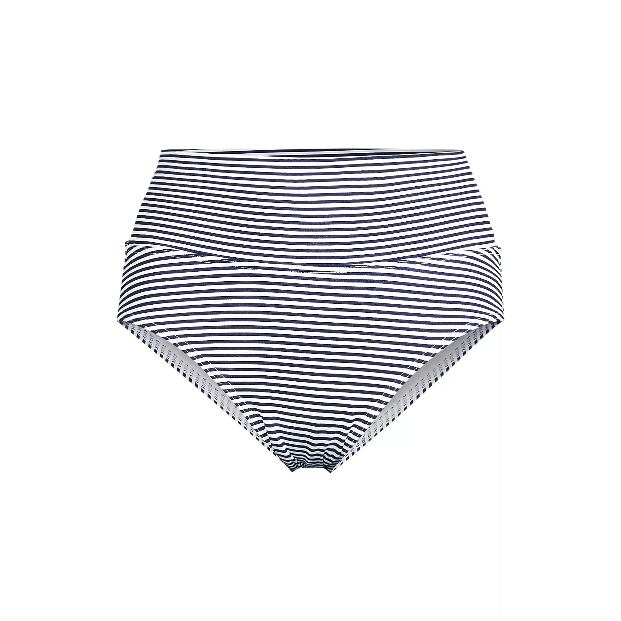 Women's Pinchless High Waisted Bikini Bottoms | Lands' End (US)