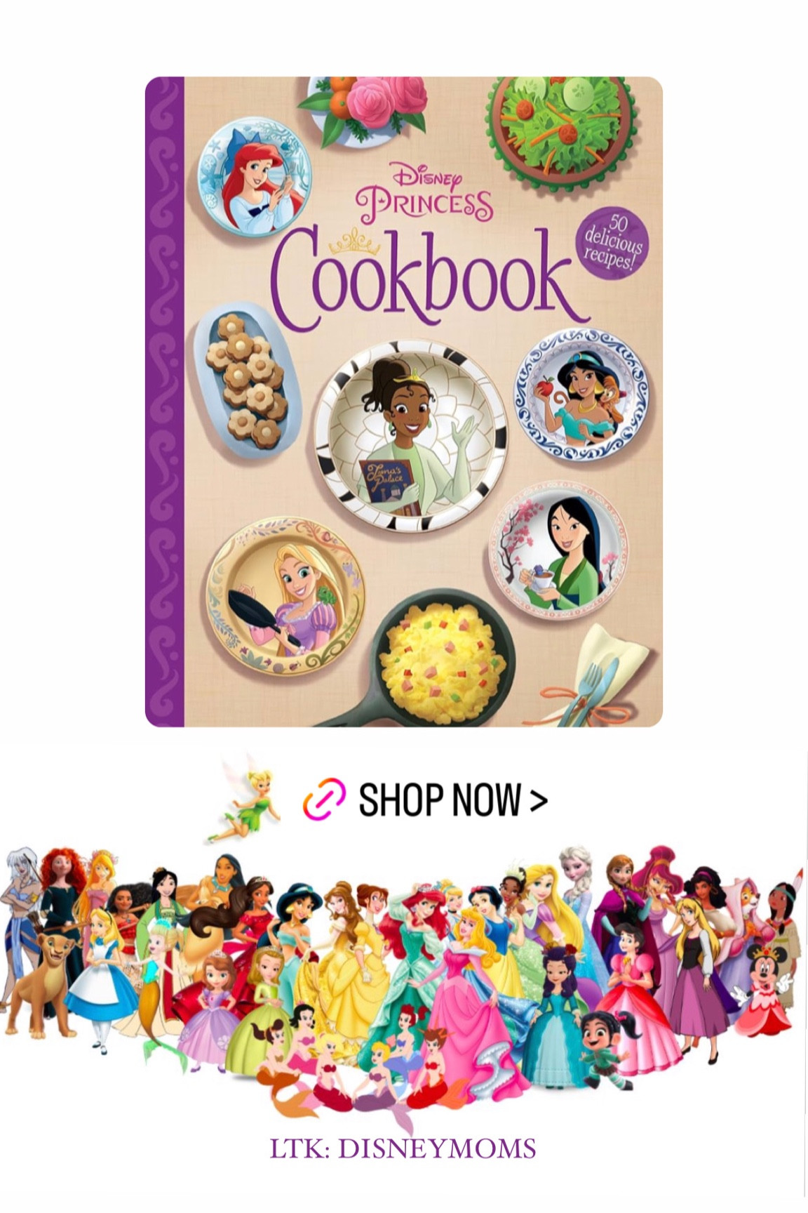 Disney Cook Books! Bring on the Magical Yum! 

#LTKGiftGuide #LTKFindsUnder50 #LTKParties