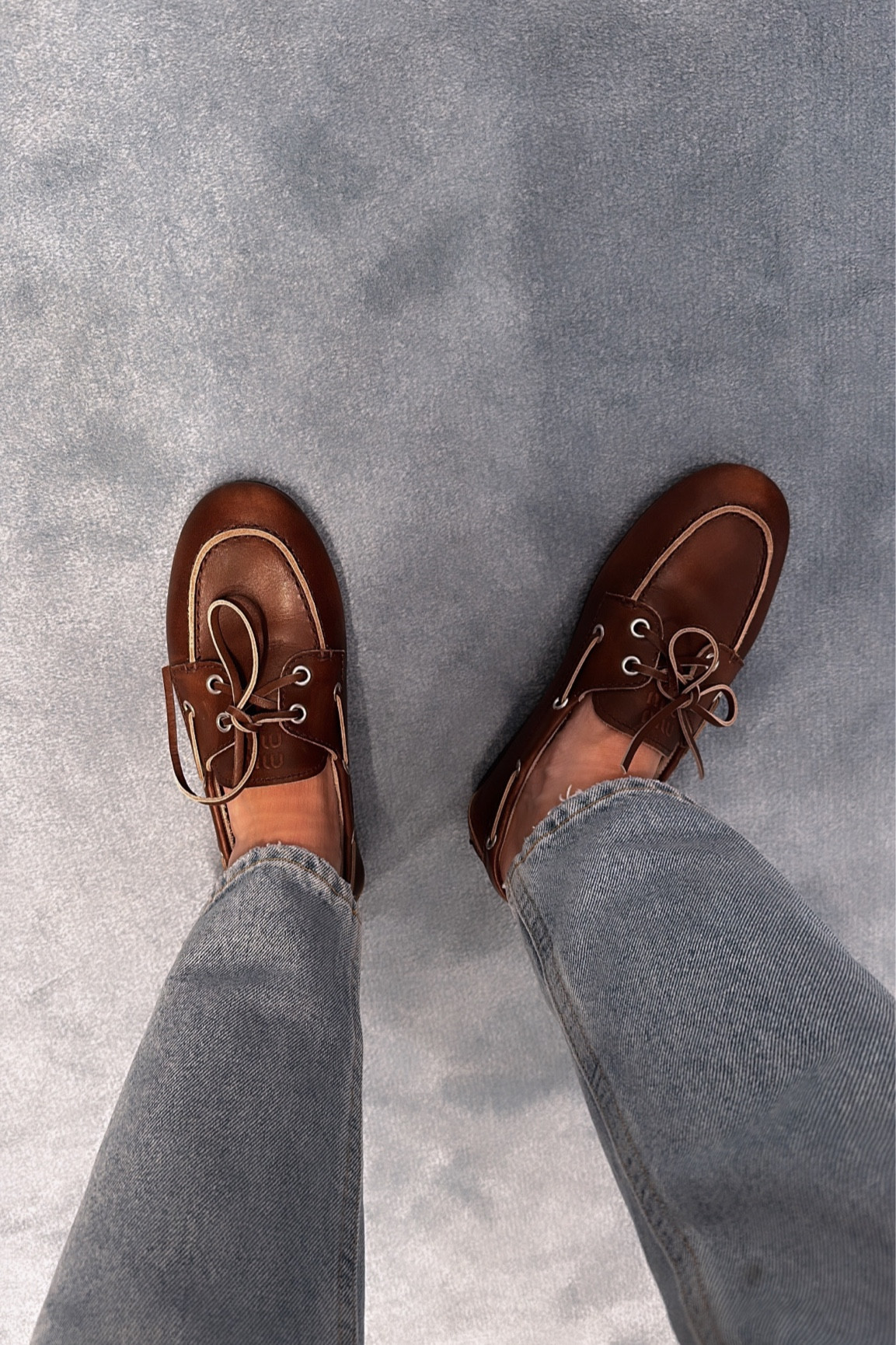 Distressed Leather Boat Shoes curated on LTK