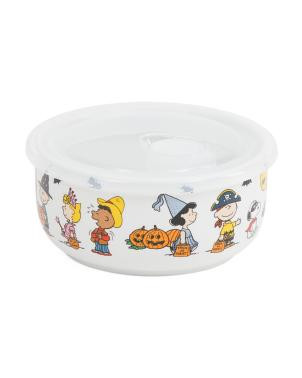 Snoopy And The Gang Costumes Covered Bowl | Fall Decor | TJ Maxx | TJ Maxx