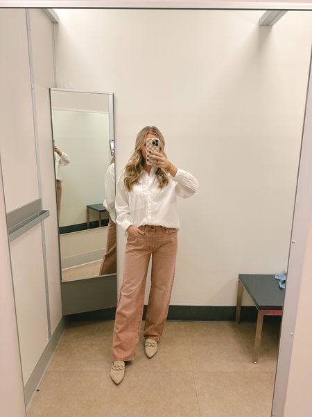Spring work outfit inspo
Wearing a small in this oversized white button down and a 4 in these mint green leather cropped pants!

Night Outfit
Travel Outfit
Vacation Outfit
Work Outfit
Target
Gifts for her

#LTKworkwear #LTKSeasonal #LTKSpringSale