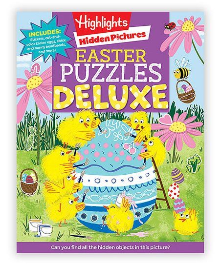 Easter Puzzles Deluxe Activity Book | Zulily