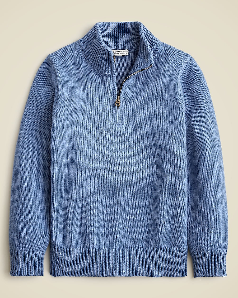 Kids' heritage cotton half-zip sweater | J. Crew US