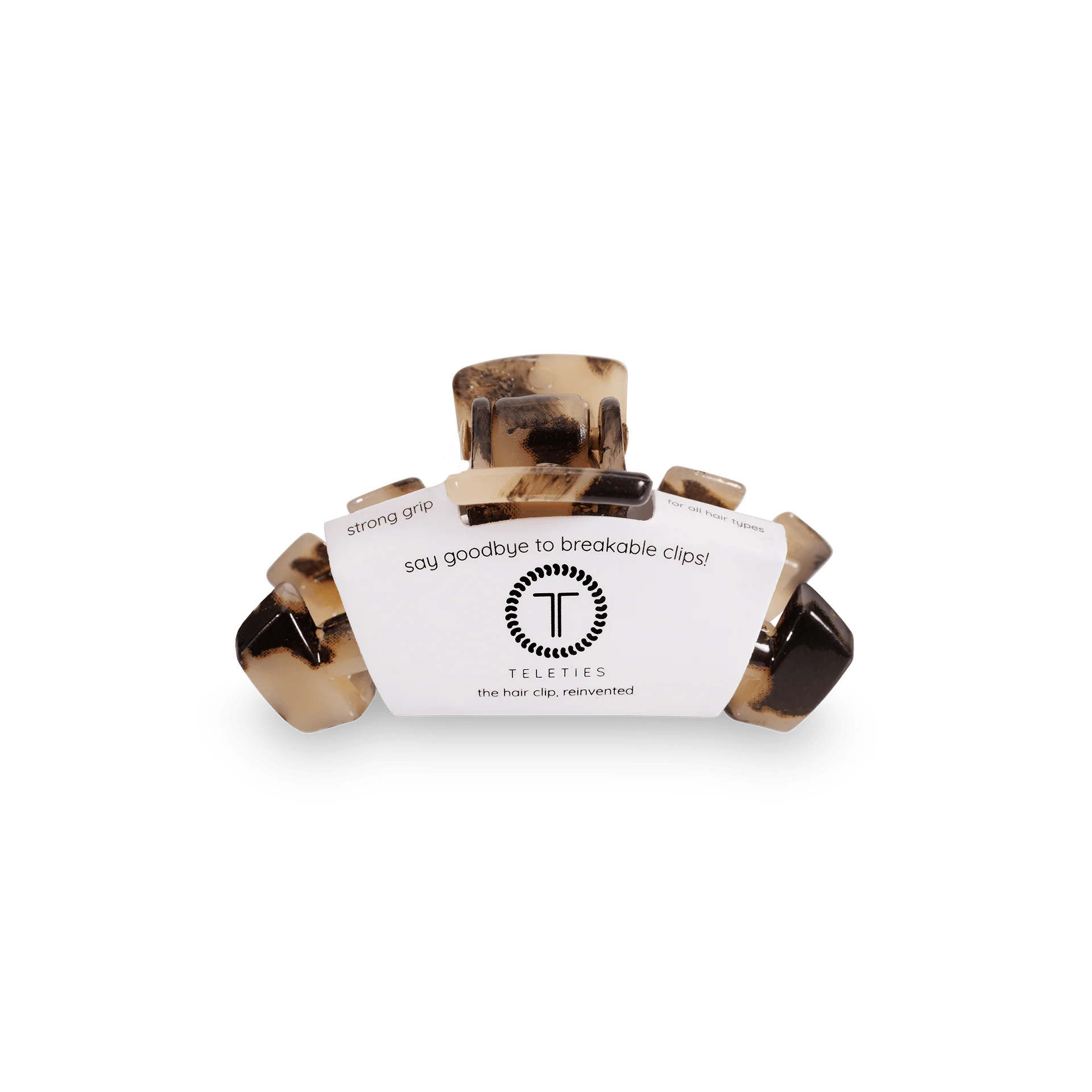 Classic Blonde Tortoise Tiny Claw Clip | TELETIES