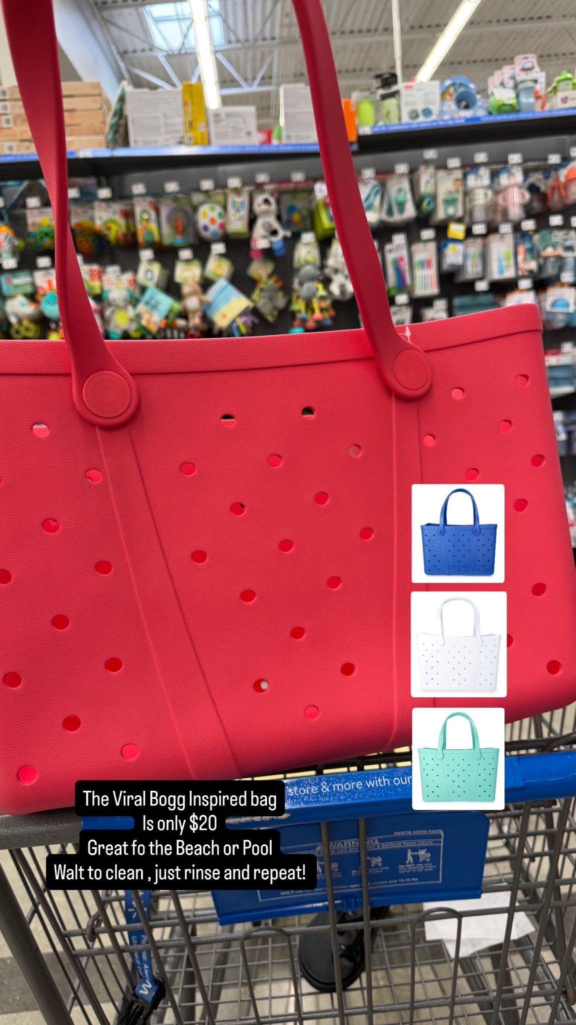 Viral Bogg bag inspired Walmart find for under $20 🙌🏼
Lightweight, waterproof, and perfect for beach, pool, or everyday mom life. Such a good dupe without the splurge!

Follow me for daily finds you can shop right here on LTK.

✨ Follow me and comment ‘shop’ — I’ll DM it to you!

I earn commissions from qualifying purchases as an Amazon and LTK creator.

#LTKSaleAlert #LTKSpringSale #LTKSwim