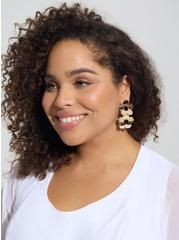 Double Floral Statement Earring | Torrid (US & Canada)