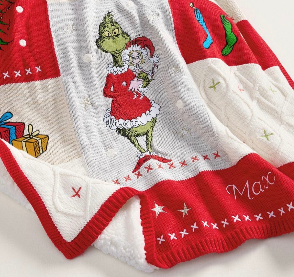 Grinch baby blanket on sale 🎉

Dr. Seuss's The Grinch™ Holiday Heirloom Baby Blanket

#LTKHoliday #LTKSaleAlert #LTKBaby