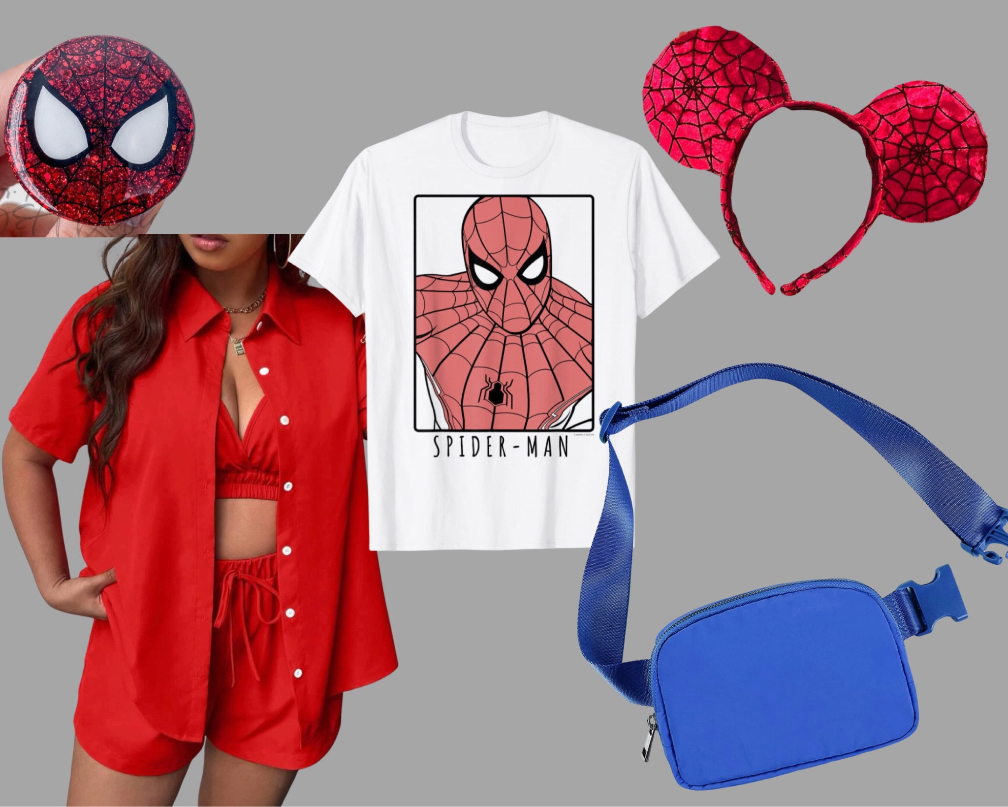 Spider-Man Disney bound idea 

#LTKbeauty #LTKfit #LTKcurves