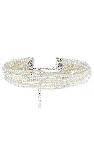 Pearl Choker in White | Revolve Clothing (Global)