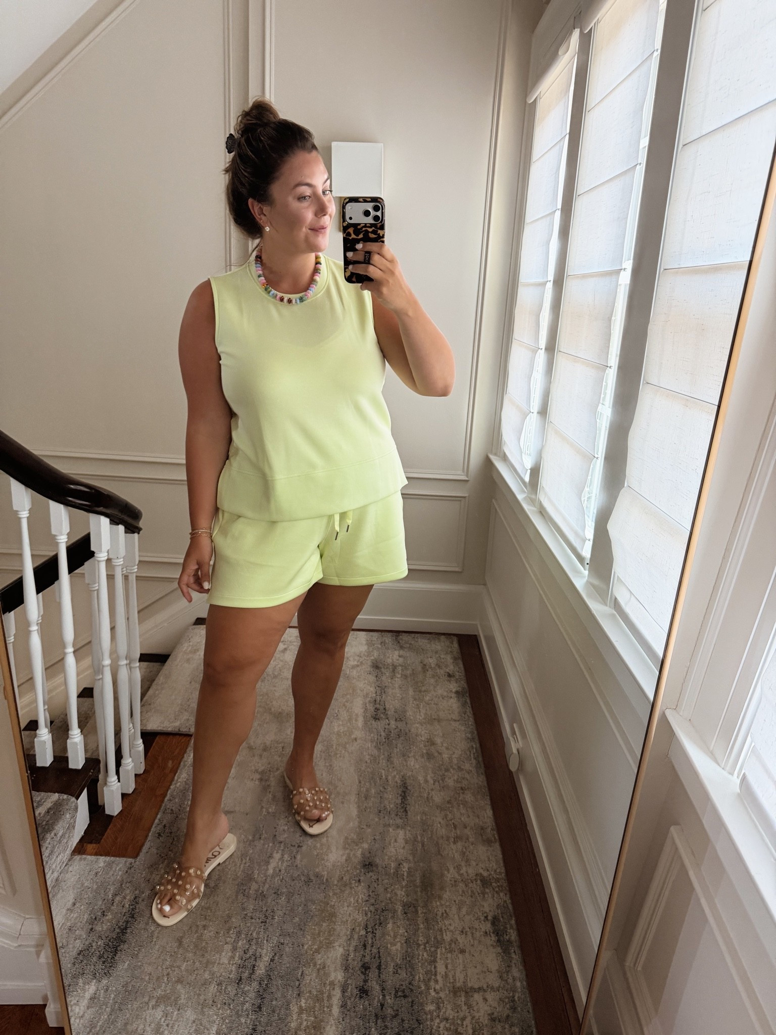 Wearing size 1X in top & shorts. Use CARALYN15 on your first order at Spanx for 15% off + free shipping.

#LTKootd #LTKSeasonal #LTKMidsize