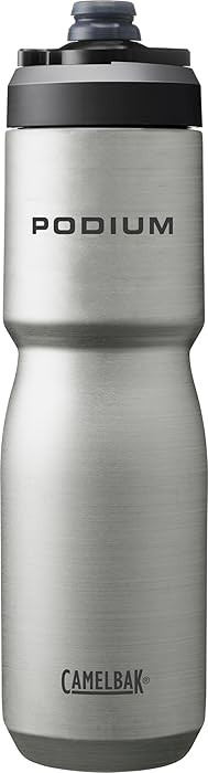 CamelBak Podium Steel Insulated Stainless Steel Bike Water Bottle Stainless, 22oz | Amazon (US)