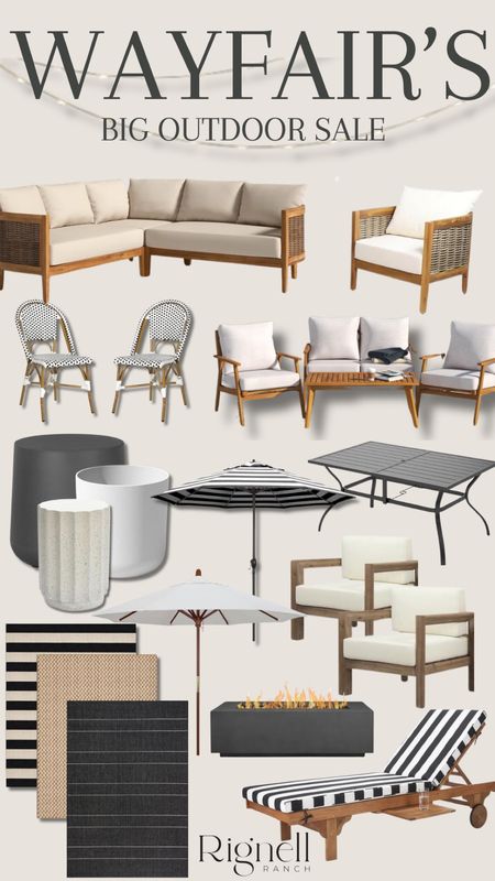 Wayfair’s BIG Outdoor Sale is happening NOW! It’s the perfect opportunity to get your outdoor furniture, rugs, planters and so much more for up to 50% off. Links below! #wayfair #wayfairpartner #ad 

#LTKSeasonal #LTKhome #LTKsalealert