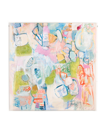 28x28 Date Night Acrylic Framed Wall Art | TJ Maxx