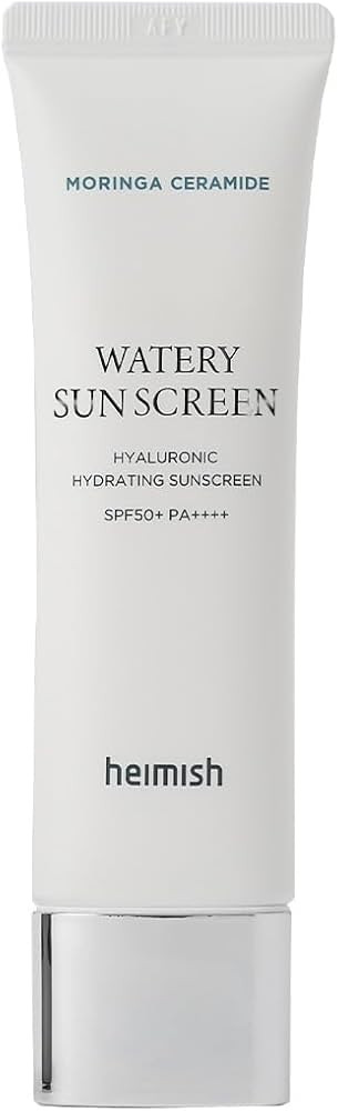 HEIMISH Moringa Ceramide Hyaluronic Hydrating Watery Sunscreen 50ml/1.69fl.oz | Amazon (US)