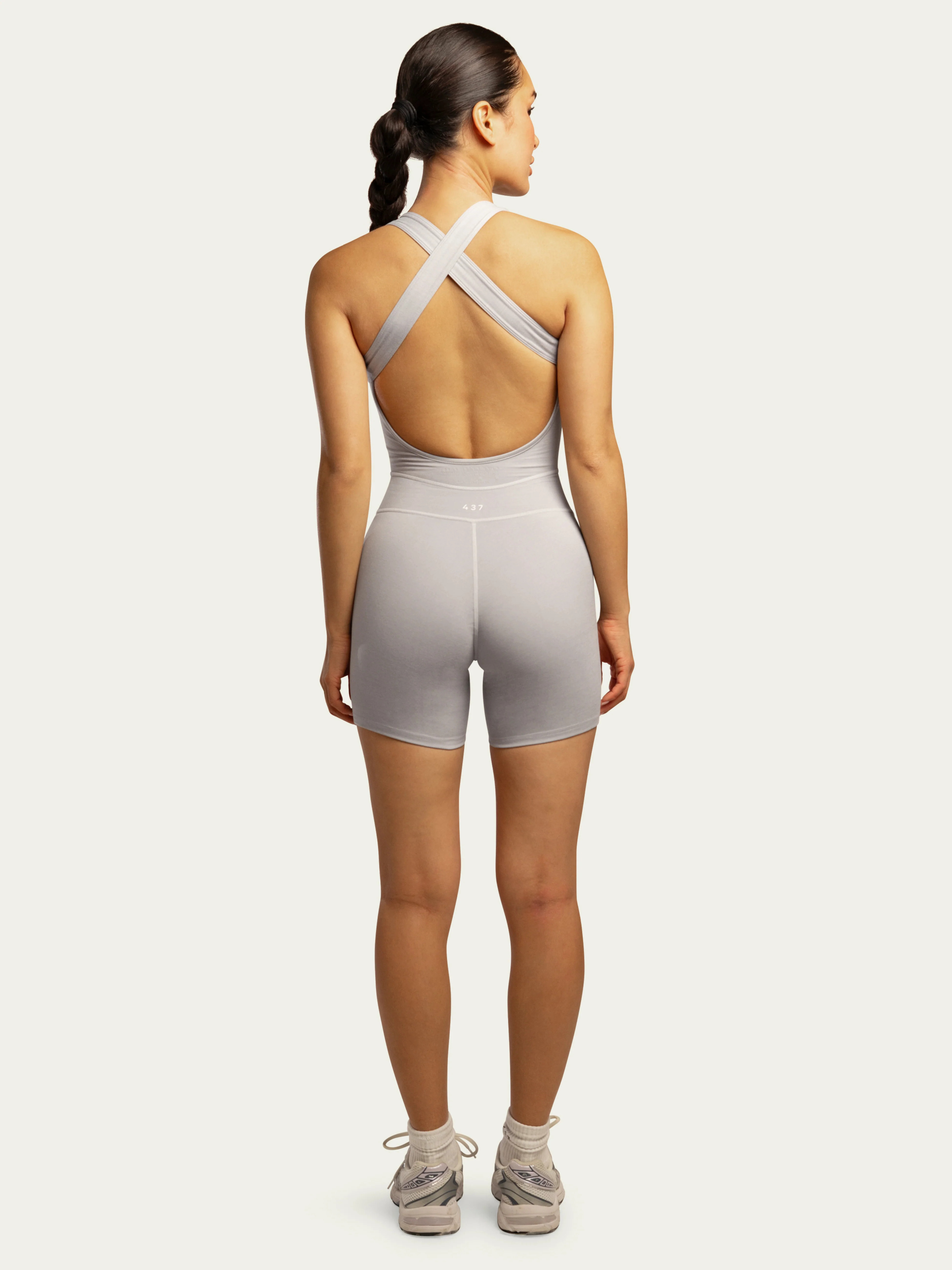 The Sculpt Shortie / Heather-Grey | 437