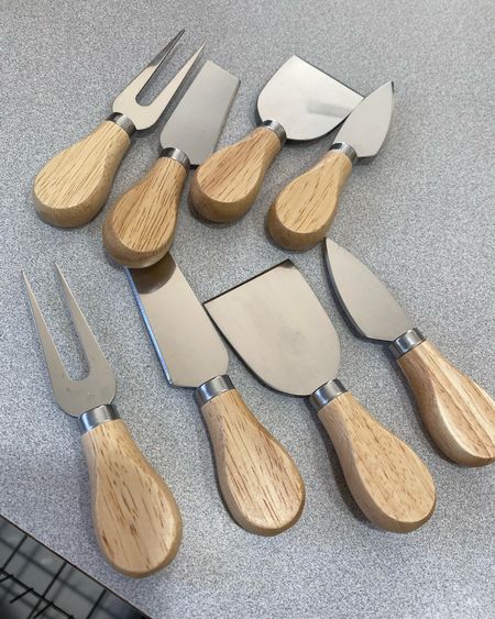 These cheese knives come with all 8 in a pack and are good quality so far! 

#LTKunder50 #LTKFind #LTKhome