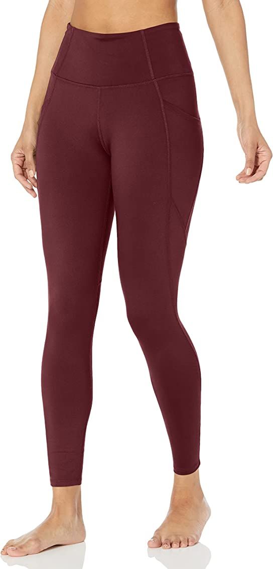 Core 10 Women's All Day Comfort High-Waist Side-Pocket Yoga Legging | Amazon (US)