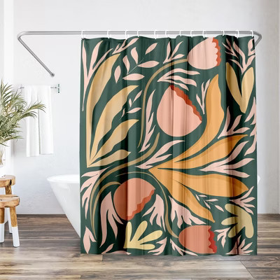 Floral Series by Lunette Parul - botanical Shower Curtain - Americanflat | Target