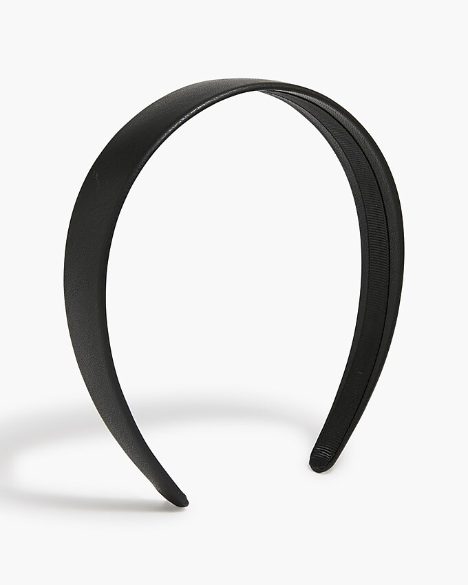 Faux-leather headband | J.Crew Factory