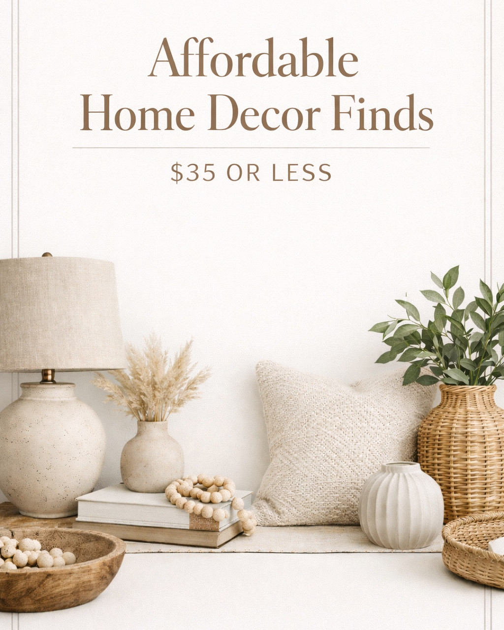 I truly believe everyone deserves to have a space they love being in, but for me it also has to make sense budget-wise. With three kids, I’m not out here decorating with $300 vases 😅

#ltkhome #ltkhomefinds #ltkhomeinspo #ltkdecor #ltkstyleathome #ltkinteriors #ltkhomedecor #ltkhomestyle #ltkdesign #ltkseasonal

#affordablehomedecor #budgetfriendlydecor #decoronabudget #homeforless #lookforlessdecor #budgethome #affordablefinds #decorfinds #homefinds #homeinspo
#LTKxTarget

#LTKSpringSale #LTKSaleAlert #LTKHome