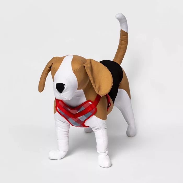 Holiday Plaid Dog and Cat Harness - Red - Wondershop™ | Target