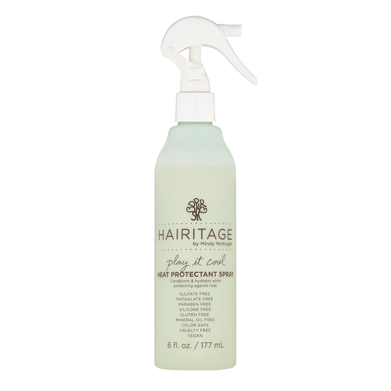 Hairitage Play It Cool Heat Protectant Spray - Up to 450 Degree Protection + Hydrates + Strengthe... | Amazon (US)