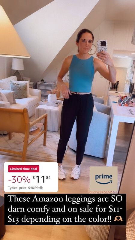 Amazon leggings on SALE that are SUPER comfy with a drawstring- so many colors perfect for running errands or PJs. Stock up while they’re on a major sale!!! 🙌🏻 #amazon #leggings #pjs #pajamas #comfy #affordable

#LTKstyletip #LTKmidsize #LTKVideo