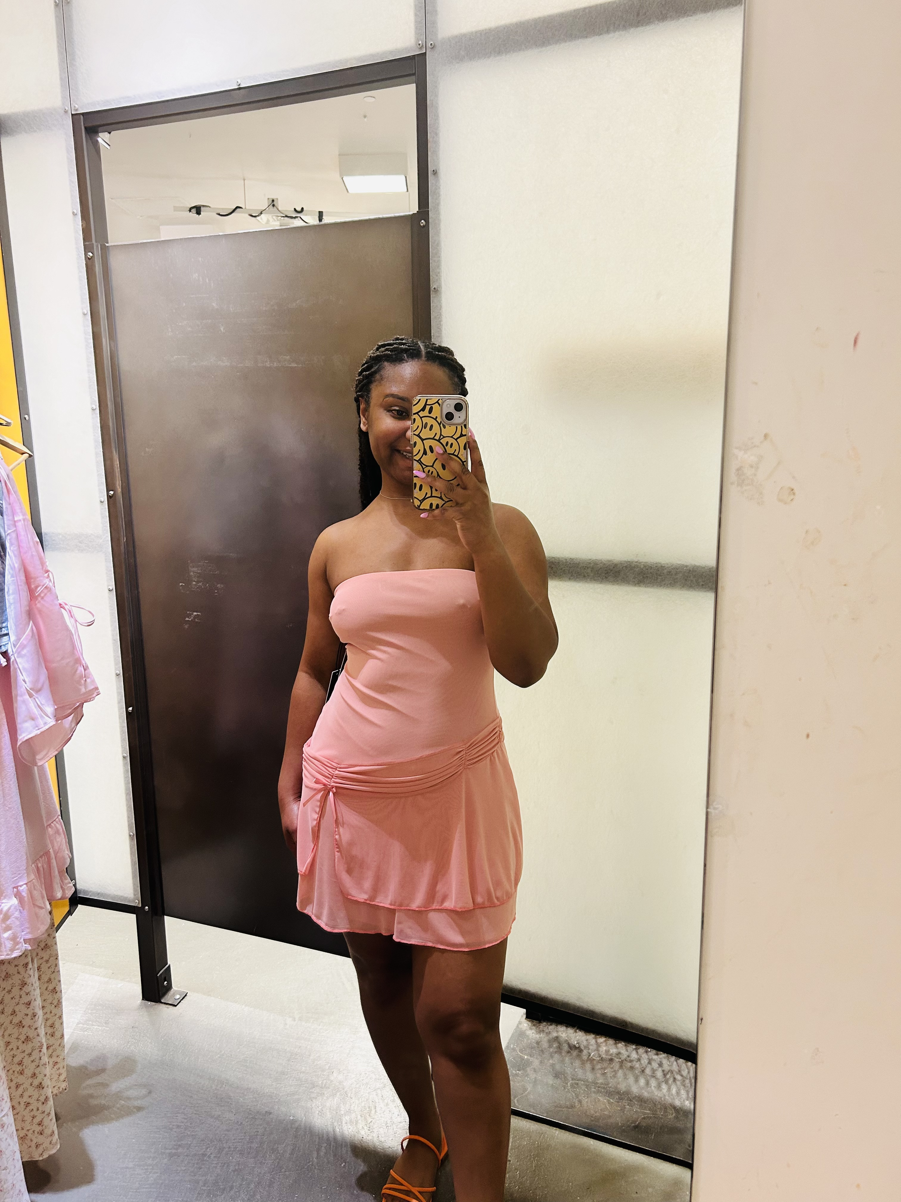 CURRENTLY 30% OFF | Perfect for vacay, date night, or just feeling cute on a summer stroll. | Wearing size Medium 
#petite #midsize #curvy #pinkdress #summer #spring

#LTKU #LTKFindsUnder50 #LTKSaleAlert