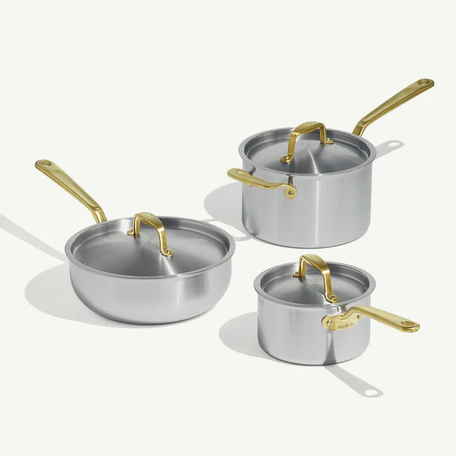 6-piece Saucepan SetSave $97 | Made In Cookware