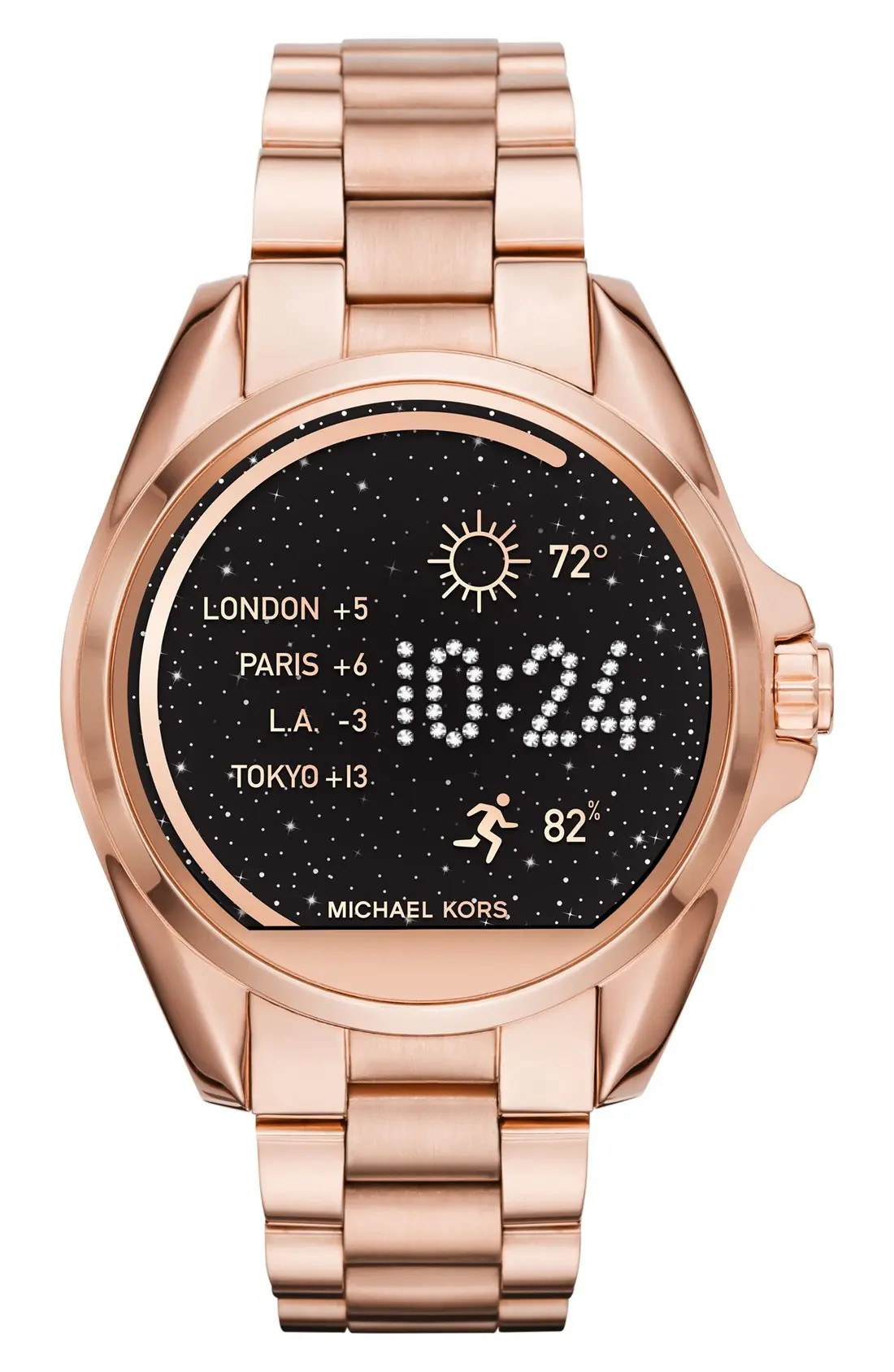 MICHAEL Michael Kors Bradshaw Access Bracelet Smart Watch, 45mm | Nordstrom