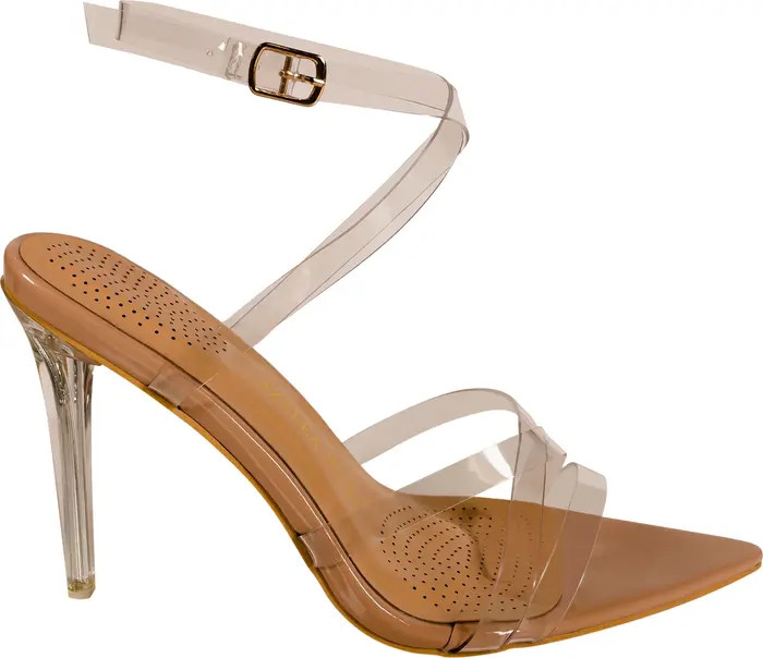 AZALEA WANG Becky Nude Sandal | Nordstrom | Nordstrom