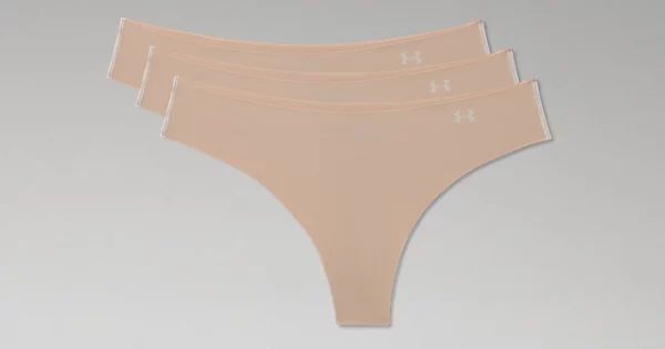 Women's UA Pure Stretch Thong Underwear 3-Pack | Under Armour (CA)