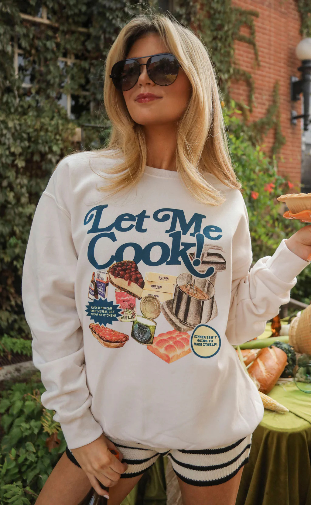 friday + saturday: let me cook sweatshirt | RIFFRAFF