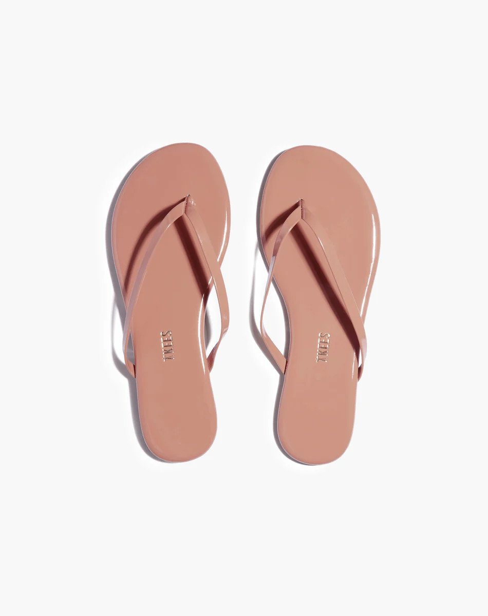 Lily Glosses in Nude Beach | Women's Sandals | TKEES | TKEES
