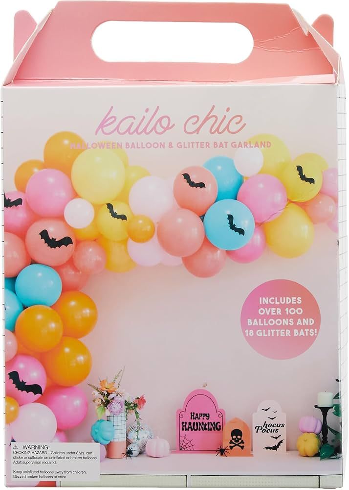 KAILO CHIC Halloween Bat Balloon Garland | Amazon (US)